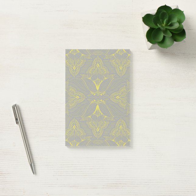 Post-it® Mandala de fleurs 4 (Bureau)