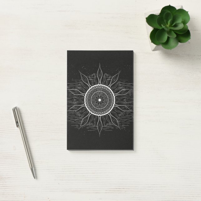 Post-it® Mandala du Soleil 2 (Bureau)