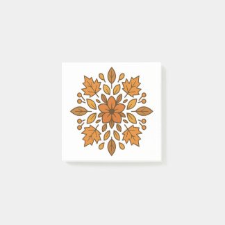 Post-it® Mandala fleur d'automne