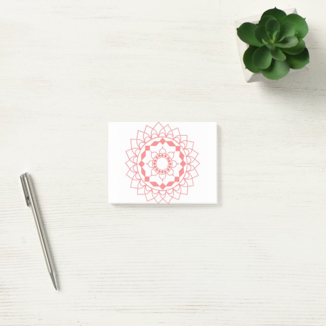 Post-it® Mandala simple (Bureau)