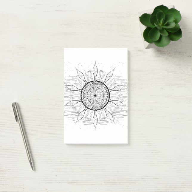 Post-it® Mandala solaire 1 (Bureau)