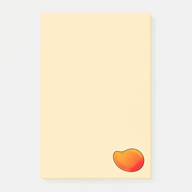Post-it® Mangue - Collection de Fruits - (Devant)