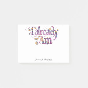 Post-it® *~* Manifeste AP85 Gratitude florale DÉJÀ AM 9