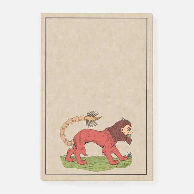 Post-it® Manticore (Devant)