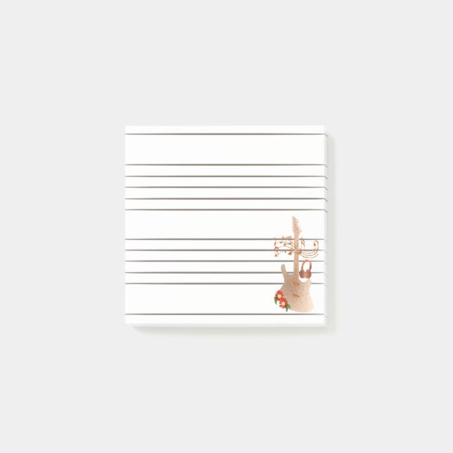 Post-it® Manuscrit musical  (Devant)