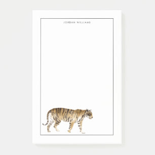 Post-it® Marche du tigre d'aquarelle