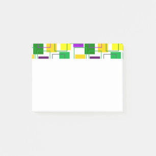 Post-it® Mardi Gras Carrés et grands titres