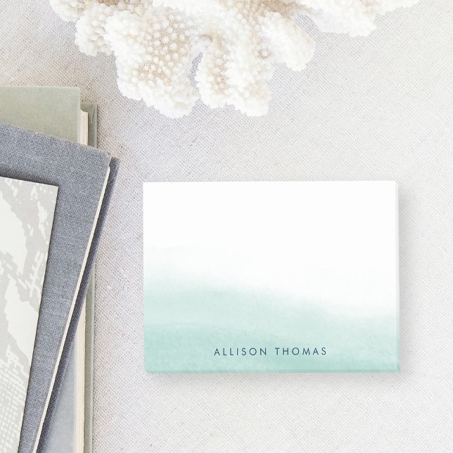 Post-it® Marées Seaglass personnalisées (Créateur téléchargé)