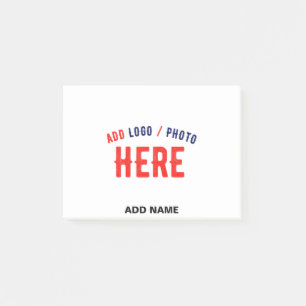 POST-IT® MARQUE BLANCHE MODERNE ET PERSONNALISABLE VÉRIFIÉE