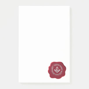 Post-it® Masonic sceau de cire