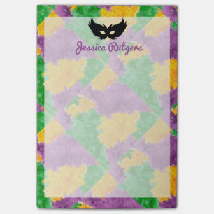 Post-it® Masque Camouflage Mardi Gras
