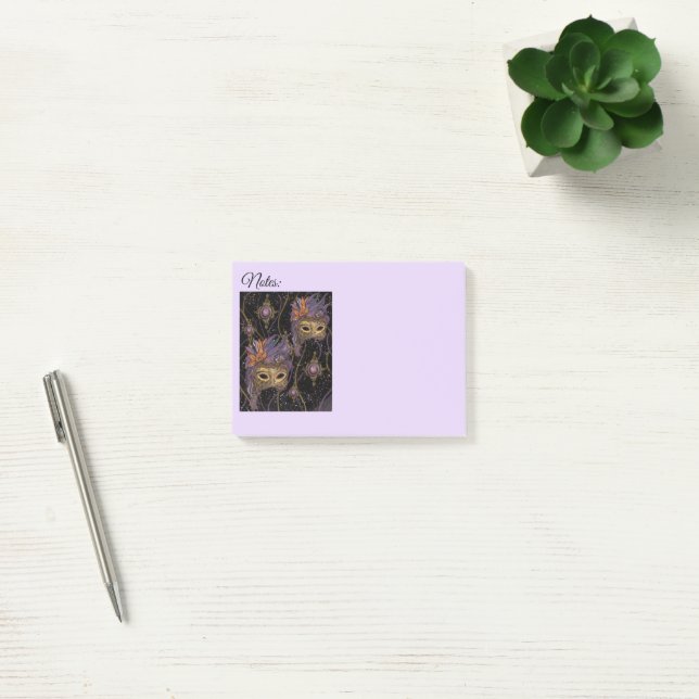 POST-IT® MASQUERADE VENISE  ART      (Bureau)