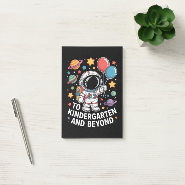Post-it® Maternelle et au-delà Astronaute Espace (Bureau)