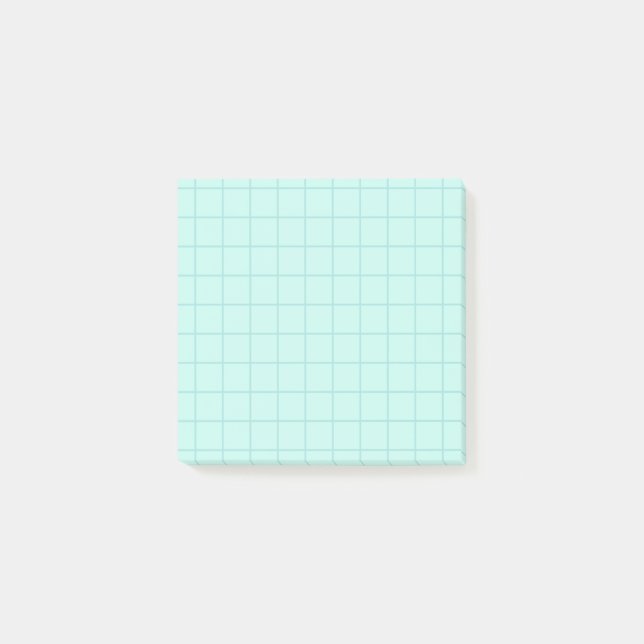 Post-it® Math Papier Graphe Bleu (Devant)
