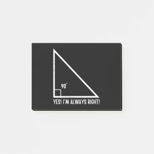 Post-it® Mathématiques / Mathématiques Professeur amusant