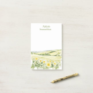 Post-it® Meadow floral landscape
