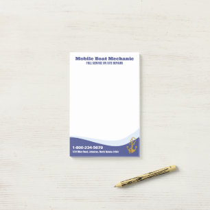 Post-it® Mécanicien bateau mobile
