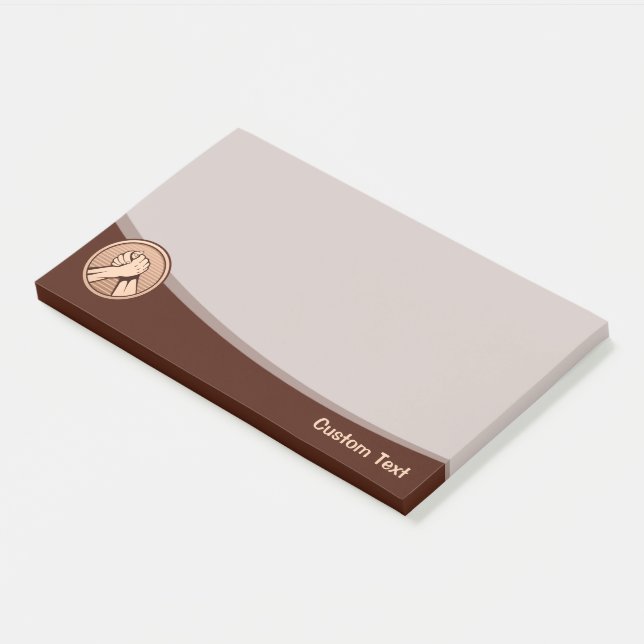 Post-it® Médaille de bronze de bras de fer (Incliné)