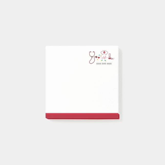 Post-it® Médecin, Infirmière, Médicale, hôpital (Devant)