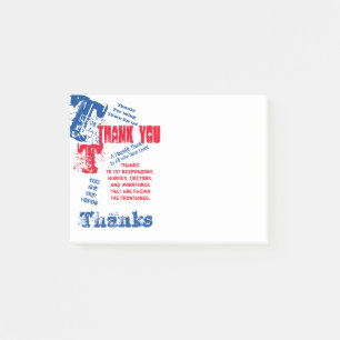 Post-it® MÉDECINS Mercis, INFIRMIERS ET PREMIERS INTERVENAN