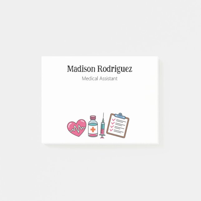 Post-it® Medical Assistant Healthcare Worker (Devant)