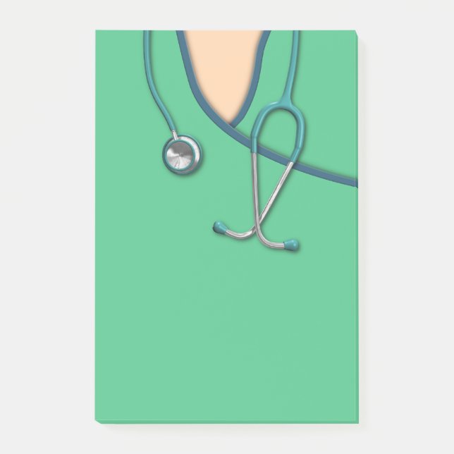 Post-it® Médicale vert frotte (Devant)