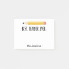 Meilleur enseignant jamais | Notes personnalisées