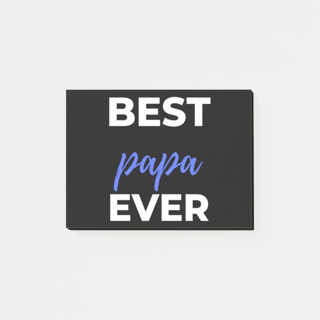 Post-it® Meilleur Papa jamais (Devant)