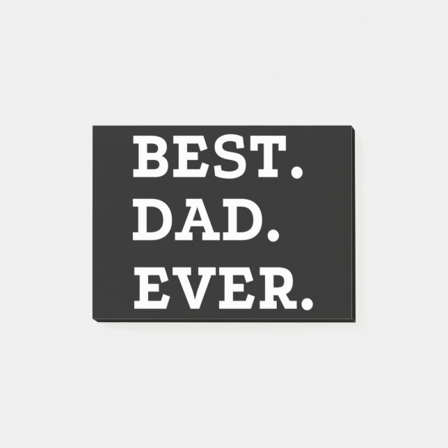 Post-it® Meilleur papa jamais (Devant)