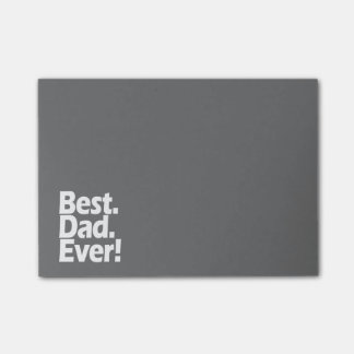 Post-it® Meilleur papa jamais exclamation Fête des pères no