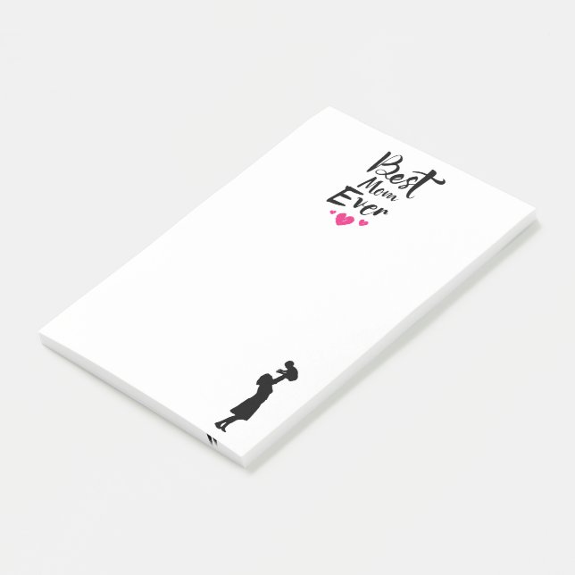 Post-it® Meilleure maman Jamais Post-It Notes (Incliné)