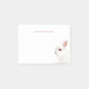 Post-it® Mélange Blanc Nain Lapin Délicat Oreilles Sitter A