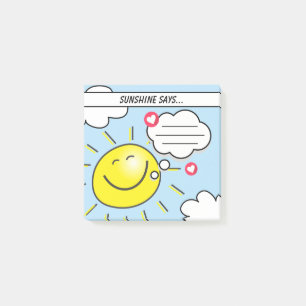 Post-it® Mélange Sunshine Dit Remplissez La Récompense Des