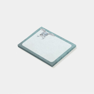 Post-it® Mélangeur de béton bleu-gris