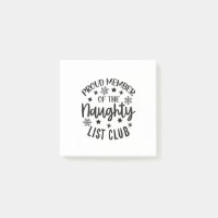 Membre fier du Club de la Liste Vilains Noël