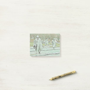 Post-it® Mémorial des vétérans de la guerre de Corée