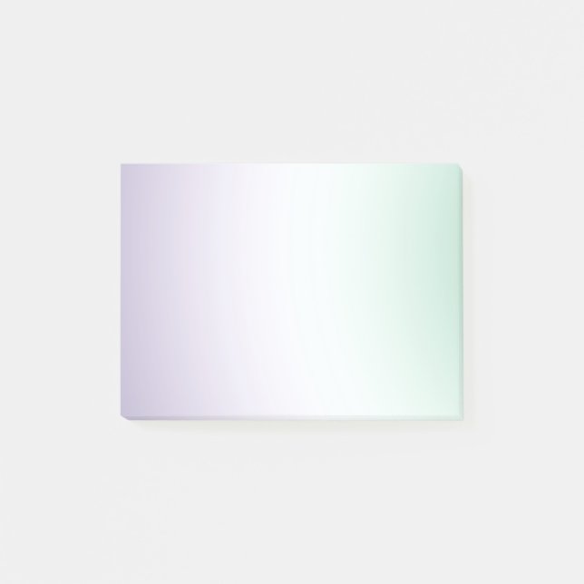 Post-it® Menthe Blanche Violette (Devant)