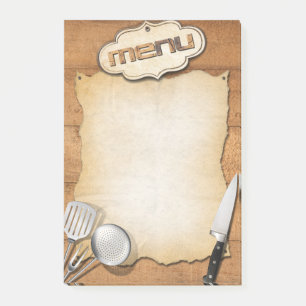 Post-it® Menu