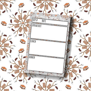 Post-it® Menu Camping Outil de planification des repas