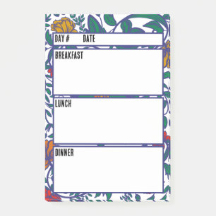 Post-it® Menu Camping Outil de planification des repas