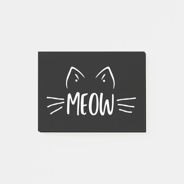 Post-it® Meow Cat (Devant)