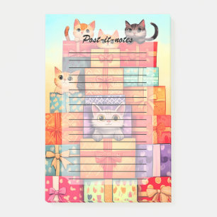 Post-it® Meow Gift Birthday Tower