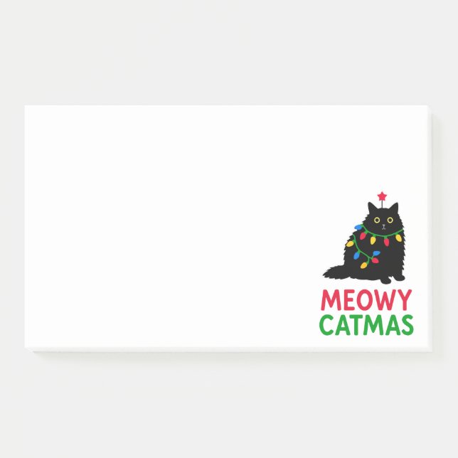 Post-it® Meowy Catmas (Devant)