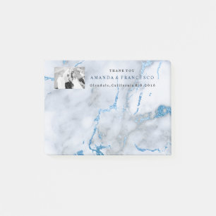 Post-it® Merci Favor Mint Marine Gris Marbre