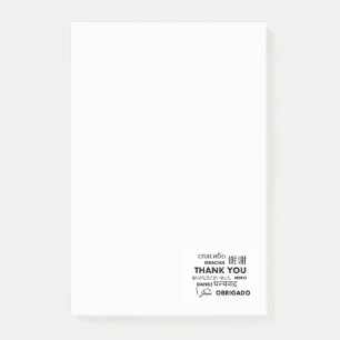 Post-it® Merci multi de langue