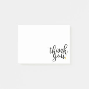 Post-it® Merci Or Amour Coeur
