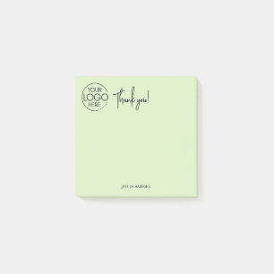 Post-it® Merci personnel simple Pale Green