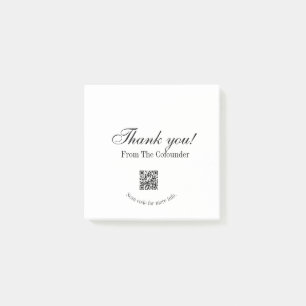 Post-it® Merci pour l'achat détail de l'entreprise familial
