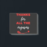 Post-it® Merci Pour Tous Les Orgasmes<br><div class="desc">Merci Pour Le Design De Tous Les Orgasmes. C'est une courte citation drôle qui est grand comme un cadeau de Saint Valentin pour petite amie,  petit ami,  lui,  elle,  couples,  mari ou femme. Aussi adapté comme cadeau d'amour général pour Anniversaire,  Anniversaire ou Noël</div>