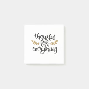 Post-it® Merci pour tout Thanksgiving drôle